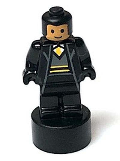 Минифигурка Лего Lego 90398pb030 Hufflepuff Student Statuette / Trophy #1, Nougat Face
